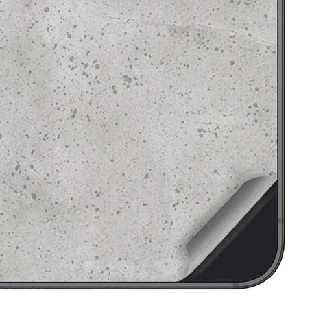 Light Grey Concrete Galaxy S25 Skin
